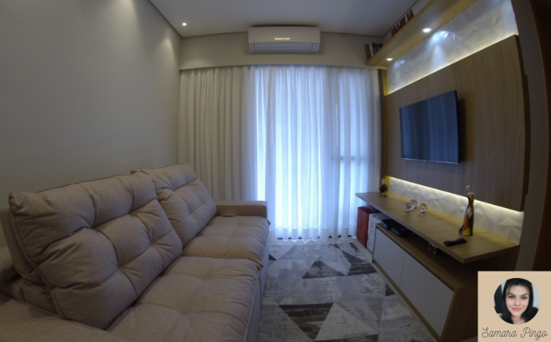 QUAL A CORTINA IDEAL PARA A SALA DE TV ?